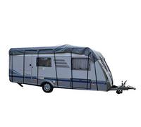 GreenYard® Toit de Protection Universel pour Caravane I 500 x 300 cm | Protection Contre Les Rayons UV et l'humidité | Hydrofuge et Respirant | 4 Couches de Non-tissé | Sac de Rangement Inclus