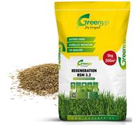 Greenyp® Turbo Post-ensemencement I RSM Graines de gazon Post-ensemencement 3.2 I 5kg pour 200m² I Gazon à germination rapide I Gazon de réparation Graines de gazon