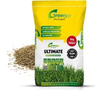 Greenyp® Ultimate I Premium RSM gazon d'ombre avec 100% de graminées RSM I 5kg pour 200m² I réensemencement graines de gazon Graines de gazon Graines de gazon pour les endroits ombragés