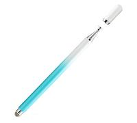 Greethga 1 set magnétique à double usage stylet pour écriture à la main disque transparent ventouse intégrée tablette téléphone stylo capacitif alliage d'aluminium universel + fibre, B