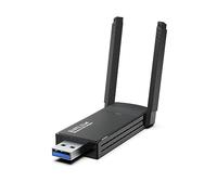 Greethga Adaptateur WiFi USB Carte Réseau Sans Adaptateur WiFi USB Double Bande 2.4G/5G 1300 MbpsDongle USB Wifi Récepteur Antenne USB 3.0 Carte Réseau Module WiFi pour PC