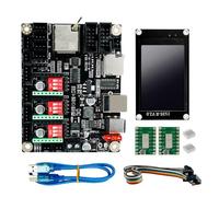 Greethga Carte mère pour graveur DLC32 V2.1 32 bits + écran tactile LCD TS35 + kit 2XA4988 Offline Controller WiFi ESP32 PCB