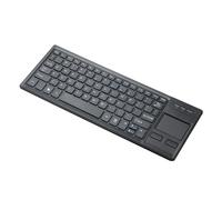 Greethga Clavier tactile ultra fin mini compact avec fonction HUB clavier tactile filaire