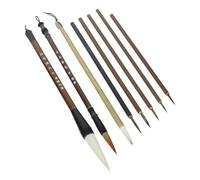 Greethga Ensemble de Pinceaux de Calligraphie Chinoise pour Débutant Pinceaux pour Peinture Traditionnelle Chinoise 1 Set