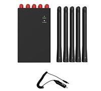 Greethga Le Dernier Dispositif Anti-- de Détecteur de 10 Antennes 2022 GSM 2G 3G 4G 5G WiFi Lojack Prise Européenne
