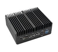 Greethga N100 Pare-feu Ordinateur Soft Router DDR5 4800 MHz 4x2.5G I226 Support LAN M.2 NGFF SSD Industrial Fanless Mini PC Pièces de Rechange