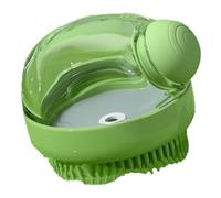 Greethga pour douche pour chien de nettoyage de bain pour massage pour toilettage de chien avec distributeur de shampooing pour chiens et à poils longs, vert