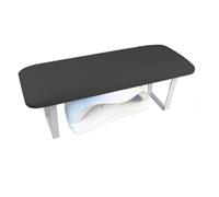 Greethga Repose-bras pour ongles, repose-bras amovible pour Nails Tech, repose-mains antidérapant pour Nails Tech, Repose-bras pour Nails Tech Noir