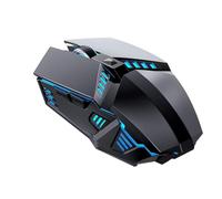 Greethga Souris de Filaire Souris pour Ordinateur Mécanique Silencieux 6 Corde Tressée USB 4 Vitesses DPI Souris Ergonomique pour PC Ordinateur Portable Accessoires
