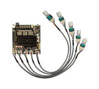 Greethga - ST21 Carte d'amplificateur de puissance numérique PCB 2.1 canaux 2 x 100 W + 200 W caisson de basses TPA3221 Module amplificateur Bluetooth avec fils
