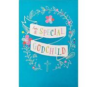 Greeting Card For A Special Godchild - God Made You Amazing Through and Through - Joyeux anniversaire chrétien religieux