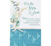 Greeting Card With All My Heart I'm Wishing That Your Special Day Will Be As Wonderful As You Have Made So Many Days For Me - For The Man I Love Romantic Happy Birthday (Husband Boyfriend)