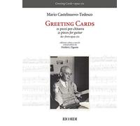 Greeting Cards - 21 pezzi per chitarra Edizione critica a cura di Frédéric Zigante