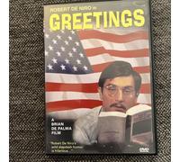 Greetings - Brian De Palma, Robert Deniro - Dvd Rare (1968)