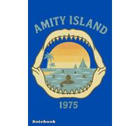 Greetings from amity island 1975 Notebook: Travel Size Notebook for Everyday Carry