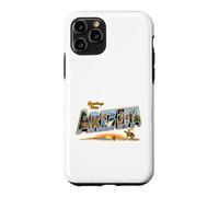 Greetings from Arizona Carte Postale Vintage Coque pour iPhone 11 Pro