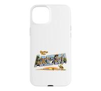 Greetings from Arizona Carte Postale Vintage Coque pour iPhone 15 Plus