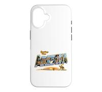 Greetings from Arizona Carte Postale Vintage Coque pour iPhone 16