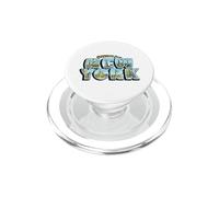 Greetings from New York Carte Postale Vintage PopSockets PopGrip pour MagSafe