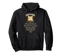 Greetings Grace Be with You Paul Lettre I Tank God for You Sweat à Capuche