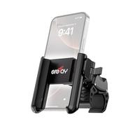 Grefay Support de téléphone portable universel pour vélo et moto, démontage rapide en 1 seconde, support de téléphone portable pour vélo de route, VTT, scooter avec rotation à 360 °, pour smartphone