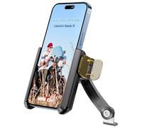Grefay Support Téléphone de Moto Support Téléphone Scooter Rotatif à 360° Libération Rapide Support Moto Telephone pour 3,5 à 7,0 Pouces Smartphones Appareils