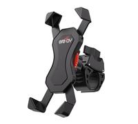 Grefay Support Téléphone Vélo Moto Porte Telephone Velo Universel Support Telephone Trotinette Electrique, Scooter, VTT avec 360° Rotation pour 3,5 à 6,8 Pouces iPhone17 16, 15, 14 Pro Max Plus
