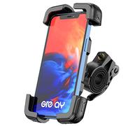 Grefay Support Téléphone Vélo Support Smartphone de Moto Universel Porte Vélo du Guidon avec 360° Rotation pour iPhone 13 12 11 Pro Max XS XR X 8 7 6S Samsung Huawei