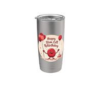 Greffe de cellules souches Rebirthday Moelle osseuse Médical Gobelet isotherme en acier inoxydable double paroi
