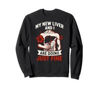 Greffe de Foie Nouveau Foie Faisant de Beaux Hommes Get Well Patient Sweatshirt