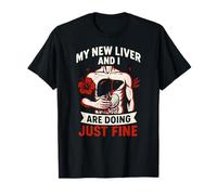 Greffe de Foie Nouveau Foie Faisant de Beaux Hommes Get Well Patient T-Shirt