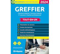 Greffier: Concours externe - Concours interne - 3e concours - Examen professionnel