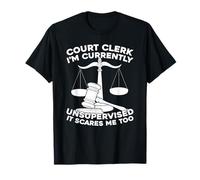 Greffier Tribunal - Juridique Documents Greffier T-Shirt