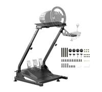 Grefinity Support de Volant Course Pliable Réglable, Cockpit Sim Racing | Compat. Logi. G920 G29 G923 G27 G25, Thrustmaster T300RS TX F458 T500RS T150,PS4 PS5 PC Xbox