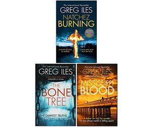 Greg Iles Penn Cage Series (4-6) 3 Books Collection Set (Natchez Burning, The Bone Tree, Mississippi Blood)