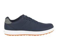 Greg Norman Chaussures de golf Bandit pour homme - Imperméables, confortables, sans crampons, résistantes à l'eau et respirantes, bleu marine, 42 1/3 EU