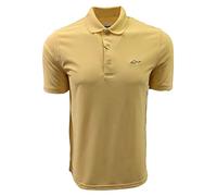 Greg Norman Men's Technical Performance Polyester Play Dry Polo Shirt (XX-Large, Yellow Sand (YLSD))
