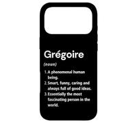 Grégoire Définition du nom Dictionnaire Amusant Coque pour iPhone 17 Pro Max
