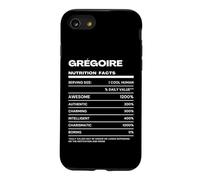 Grégoire Valeur Nutritive Nom Drôle Coque pour iPhone SE (2020) / 7/8