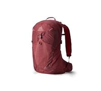 Gregory BioSync - Maya 25 - Sac à dos de randonnée femme, 51 cm, 25 L, 0.92 KG, sac à dos de jour avec dos ajustable, panneau dorsal respirant, compatible système d’hydratation, Rouge (Iris Red)