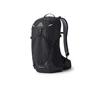 Gregory BioSync - Miko 20 - Sac à dos de randonnée homme, 51 cm, 20 L, 0,91 kg, sac à dos de jour avec dos ajustable, panneau dorsal respirant, compatible système d’hydratation, Noir (Optic Black)