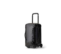 Gregory Divide Rollers - Alpaca Wheeled Duffel 40 - Sac de Voyage à roulettes, 55 cm, 40 L, 2.6 KG, Bagage de Cabine 55x35x25 cm, Résistant aux intempéries, Noir (Obsidian Black)