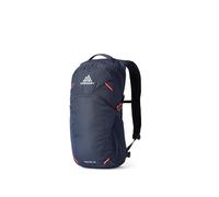 Gregory Essential Hiking - Nano 18 - Sac à dos de randonnée, 51 cm, 18 L, 0.48 KG, Sac à dos léger pour la journée, compatible avec poche à eau, sac à dos coloré, Bleu (Spark Navy)