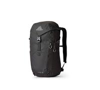 Gregory Essential Hiking - Nano 28 - Sac à dos de randonnée, 54 cm, 28 L, 0.63 KG, Sac à dos léger pour la journée, compatible avec poche à eau, sac à dos coloré, Noir (Optic Black)