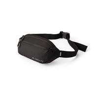 Gregory Essential Hiking - Nano - Sac Banane Mini, 29 cm, 3 L, 0.15 Kg, Sac Banane de randonnée, Multiples Poches zippées, Ajustement rembourré Confortable, Noir (Optic Black)