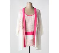 gregory pat gilets femme de couleur rose 52