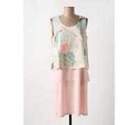 gregory pat robes femme de couleur rose