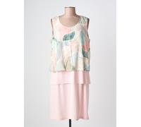 gregory pat robes femme de couleur rose