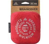 GREGORY Raincover 30l-50l - Mixte - Rouge - taille Unique- modèle 2026