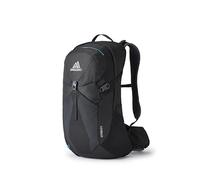 Gregory VaporSpan - Citro 24 - Sac à dos de randonnée pour homme, 52 cm, 24 L, 0.92 KG, panneau dorsal ventilé VaporSpan, compatible hydratation, housse de pluie incluse, Noir (Ozone Black)